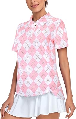 Golf polo shirt with short -sleeved women, quick -drying sports tennis shirts, evacuating humidity.. DIAYTAR NIGERIA: Where shopping meets satisfaction with affordable prices and prompt delivery services.