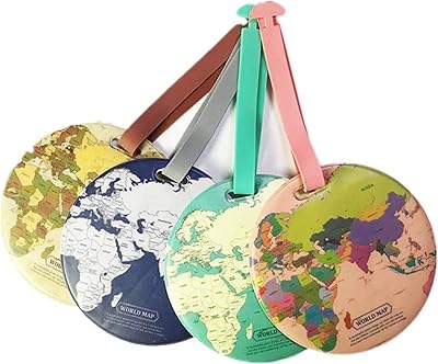 Word Map Design Map 4 -piece luggage tags for baggage bags for travel bags.. Unlock endless possibilities with DIAYTAR NIGERIA's affordable marketplace and reliable delivery service.