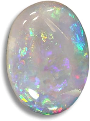 12.50 OPALE RATTI stone certified oval form of natural fire AAA+, Australian astrological opal of super quality, precious bulk stone for men and women with laboratory - certificate, gemstone in bulk, opal.. Need something fast? Order it now from DIAYTAR Nigeria.