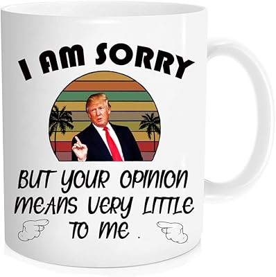 Funny coffee cup I'm sorry but your opinion.. Discover endless shopping possibilities at DIAYTAR NIGERIA, with budget-friendly prices and reliable delivery.