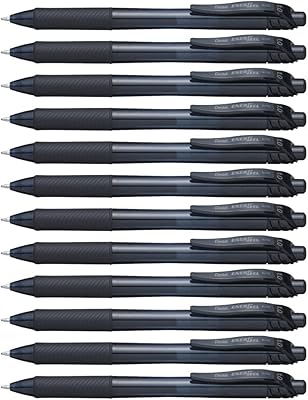 Pen-liquid liquid ink pen pentel enrigel-x (1.0 mm), metal point, black ink, 12 box (BL110-A).. Your go-to destination for affordable online shopping, DIAYTAR NIGERIA delivers in under 8 days.