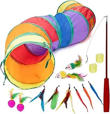 Mamo Bear Interactive Kitten Toys Value Set of 14 pieces of cat toys.. Say goodbye to long wait times — DIAYTAR Nigeria ships in just 5–8 days!