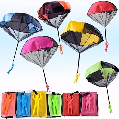 Toy parachute, 6 flying games for children, with manual launch without tangible to launch parachutes, a gift for children's outdoor games.. Tired of overpriced goods and slow delivery? DIAYTAR Nigeria brings affordability and speed together with a wide selection of products.