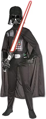 Official disguise of Dark Classic Disney Star Wars from Rubie's, small for children from 5 to 6 years old, height 116 cm.. DIAYTAR NIGERIA: Where shopping is affordable, selection is vast, and delivery is always reliable.