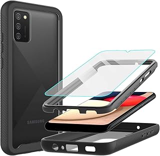 Galaxy A02S shell, Samsung A02S shell, with screen protector, Complete robust shock absorption shell for Samsung Galaxy A02S (black and transparent).. DIAYTAR NIGERIA: Where quality meets affordability, with thousands of products delivered in less than 8 days.