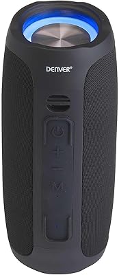 Portable Bluetooth speaker Denver BTV -220 Canon - LED light effects - Rechargeable battery - USB and micro SD - Entrance to - Main speaker - UK version.. Shop with ease at DIAYTAR NIGERIA and enjoy our extensive product range delivered at affordable rates.