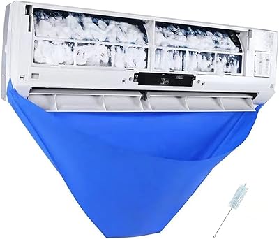 Skeido Waterproof and waterproof cleaning cover for air conditioning, dust protective cleaning tool bag - blue (80 * 40 cm).. DIAYTAR NIGERIA: Empowering Nigerians with access to affordable products delivered within 8 days.