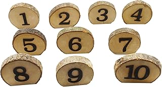 1-10 Wooden figures for wedding festival decorations, prenuptial festivals, wedding receptions and table decorations.. Your shopping journey simplified with DIAYTAR NIGERIA's vast selection and budget-friendly shipping.