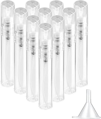 10 pieces 5ml Vials Transparent vaporizers rechargeable mini atomizer empty glass perfume vaping vaporizers rechargeable for essential oils Personal beauty care, transparent.. Experience the ultimate in shopping convenience with DIAYTAR NIGERIA's vast catalog and 5-8 day delivery.