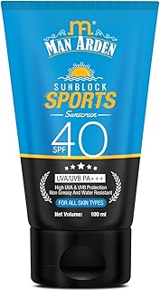 Man Arden Sun Block SPF SPF 40 SOPS SOLAIRE SPF 40, for all skin types, UVA/UVB PA +++, UVA and UVB high protection, non -greasy and water resistant, 100 ml.. DIAYTAR NIGERIA revolutionizes e-commerce with our affordable prices and dependable delivery timeframes.