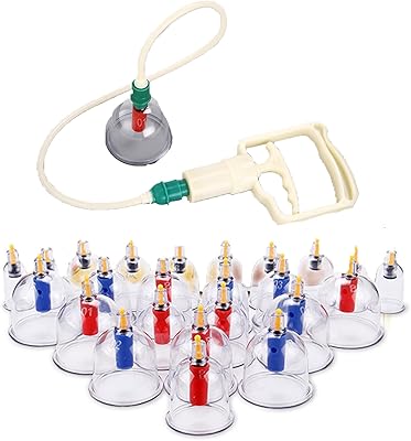 Vacuum suction cups, 24 suction cups with vacuum pump, portable medical suction suction suction cups with therapeutic magnets for medical massage, relaxation.. Great finds. Great prices. Fast shipping. That’s DIAYTAR Nigeria.