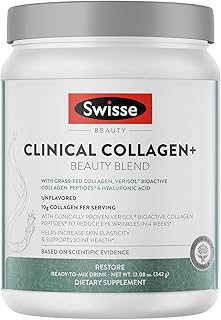 Swiss keto collagen powder with hyaluronic acid and vitamin C | Collagen peptides nourished with grass with verisol beauty mixture | Collagen supplement for men and women | Sans flavor | 30 portions.. DIAYTAR NIGERIA: Where affordability and variety meet with convenient delivery within 8 days.