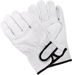 Vanzack 1 pair of adjustable work gloves, leather gloves, leather work gloves, short white fire gloves.. Why shop anywhere else? DIAYTAR Nigeria has it all and delivers fast.