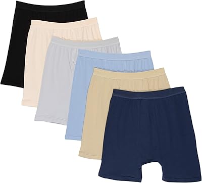 Cotton boxers with matched colors for men, set of 6.. DIAYTAR NIGERIA transforms dreams into deliveries with our affordable prices and 5-8 day shipping.