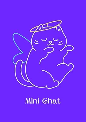 Mini chat: Small tile notebook - A4 format - 100 pages - Model 13.. DIAYTAR NIGERIA: Connecting Nigerians with their needs through our affordable and diverse marketplace.