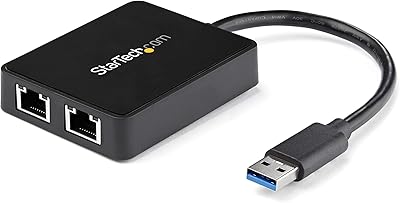 USB adapter 3.0 to Double Gigabit Ethernet with USB port - 10/100/100 - LAN USB Gigabit NEC (USB32000SPT).. Experience hassle-free shopping with DIAYTAR NIGERIA's user-friendly platform and prompt delivery service.
