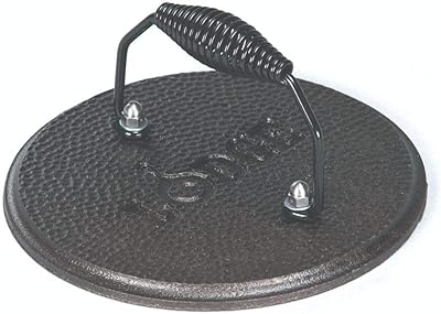 Round barbecue press in pre-emailing cast iron Lodge 19.05 cm / 7.5 inches.. Thousands of items, all priced just right — shop DIAYTAR Nigeria today.