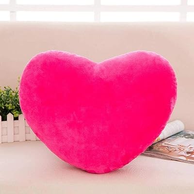 Colorful velvet cushion in the shape of a red heart, soft pillow for chair and chair, gift for house sofa.. Shop from anywhere in Nigeria and receive your DIAYTAR purchases at affordable prices within a week.