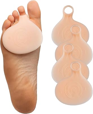 Package of 4 metatarsal gel pads to relieve the pain of the metatarsus, Morton neuroma and metatarsal fractures (PEG).. DIAYTAR NIGERIA brings the marketplace to every Nigerian home with affordable prices and quick delivery.