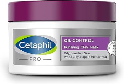 Purifying facial mask Cetaphil pro -Oil Control - Mask with the white clay of Amazon - reduces the excess of sebum and the shine for a matte finish for skin with acne tendency, 85 g.. Everything you need is just a click away with DIAYTAR Nigeria — shop now and receive your order in days.