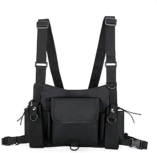 Bag before trendy startthi for men and women, hip hop design, adjustable practical banana bag, adjustable tactical shoulder strap bag, black, single size.. DIAYTAR NIGERIA combines affordability with convenience, delivering your purchases within 5-8 days.