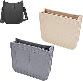 Organizer of interior handbag in cozy with two -tone Wadorn, rectangular interior shoulder bag inside the bag with several compartments for Hermès Eveline 16 (khaki, gray).. Nigeria's fastest-growing e-commerce site offers unbeatable prices and delivery within 8 days.