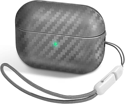 Protective shells compatible with Apple Airpods Pro 2nd Generation - Airpods Pro 2 case with keychain and strap (silver).. Everything you need is on DIAYTAR Nigeria — just a click away.
