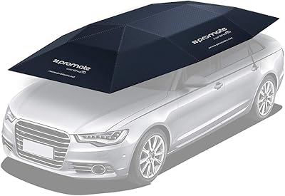 Promate car cover 2724342478799, 4 x 2.1 m automatic folding umbrella with remote control, portable automatic protective cover, car cover.. Experience shopping satisfaction with DIAYTAR NIGERIA's vast selection and budget-friendly delivery options.