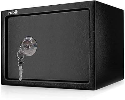 Rubik key safe with house and office key, 25 kg - black.. DIAYTAR NIGERIA: Where shopping meets satisfaction with affordable prices and prompt delivery services.