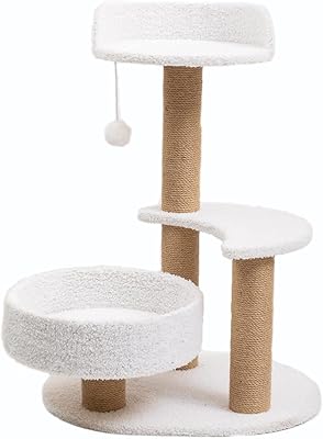 27 -inch cat tree for kittens, cat tree on several levels with scratches, plush basket and perch for a comfortable game, cat activity with pendant bullet for kittens/kittens 4 kg (small).. Shop smarter with DIAYTAR NIGERIA's comprehensive catalog and budget-friendly 5-8 day delivery.