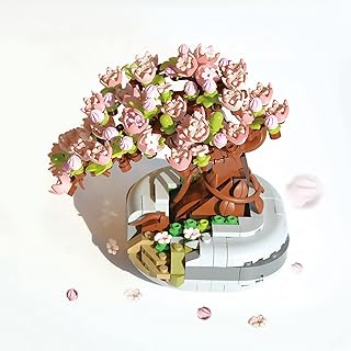 Arabest Sakura Mini Set of construction blocks, set of cherry house toys Bonsai, creative pot plants for adult house decoration (426 rooms).. DIAYTAR NIGERIA makes quality accessible to all with our affordable prices and quick delivery service.