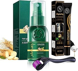 Greenpoint 3 rooms Ginger Growth more spray nourishing to thicken the roots and improve hair density - 120 ml.. A world of products at your fingertips — thanks to DIAYTAR Nigeria.