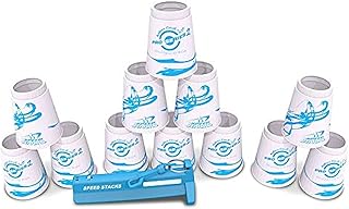 A batch of 12 Speed ​​Stacks collection cups, 2 -color professional series, white color.. Discover why thousands choose DIAYTAR NIGERIA for affordable products delivered in less than a week.