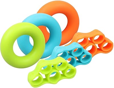 Strengthening of handle, package of 6 handles with 3 different resistance levels, resistance stretching strips for finger stretching, finger exercise, gripping force for exercise.. DIAYTAR NIGERIA: Connecting Nigerians with affordable products through our expansive e-commerce platform.