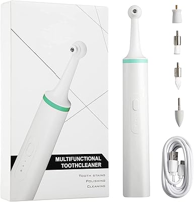 Electric teeth cleanser, electric teeth rechargeable teeth by USB, IPX6 waterproof teeth cleaning kit, for the elimination of dental tartar, 3 -modes teeth whitening kit for better whitening effect.. Experience shopping freedom with DIAYTAR NIGERIA's comprehensive platform and reliable shipping service.