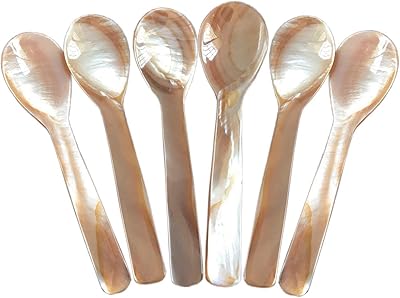 The White Shop Lot of 6 motherfuckers in mother -of -pearl, size 11 cm, to serve the caviar or serve the eggs.. Your everyday shopping companion, DIAYTAR NIGERIA offers unbeatable value with nationwide delivery.