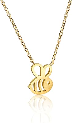ALTITUDE BEAUTY ALTITUDE ALTURE, ABEILLE COLLIER for Mother's Day, birthday, engagement, Valentine's Day, Birthday, Metal.. DIAYTAR NIGERIA: Your affordable gateway to thousands of products delivered within a week.