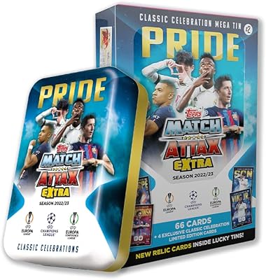Tops Match Attax Extra 22/23 - Champions League football cards | Mega Teen - Pride.. DIAYTAR NIGERIA makes online shopping accessible to all with budget-friendly prices and reliable delivery.