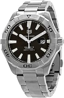 Automatic watch Aquaracer for men with brown dial way2018.ba0927, brown.. DIAYTAR NIGERIA transforms online shopping with competitive prices and dependable nationwide delivery.