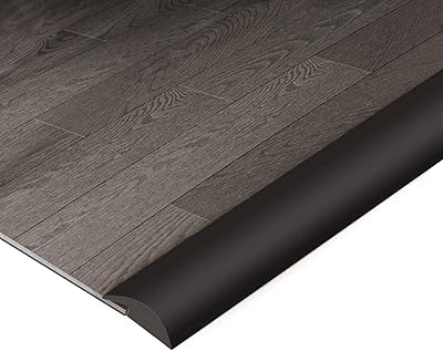 Transition tape for carpet and sticker PVC flooring, height of the door thresholds less than 3 mm (6.56 feet_noir).. DIAYTAR NIGERIA connects you with thousands of products at competitive prices, delivered within a week.