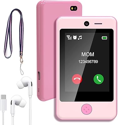 TEC HUS Smartphone for children's mobile phone for children with cable.. Shop across categories at DIAYTAR NIGERIA and enjoy budget-friendly nationwide shipping in 5-8 days.