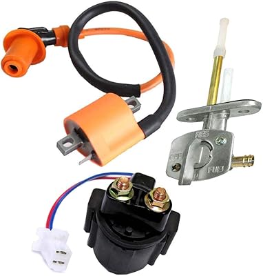 High performance racing ignition coil for Yamaha Warrior 350 YFM350 Bear Tracker 250 ATV 1987-2004 Quad Bike.. Find more for less — only on DIAYTAR Nigeria.