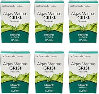 6 pcs - Algae soap - Gapon de Mysteres Marinas - Grisi (99.2g x 6 units).. Shop with purpose at DIAYTAR NIGERIA, where your money goes further and delivery is always prompt.