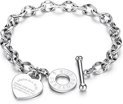 Bracelet with inspiring quote in solid and titanium 14 carats, gift for women, girls and children.. Shop from our extensive catalog at DIAYTAR NIGERIA and enjoy doorstep delivery in just 5-8 days.