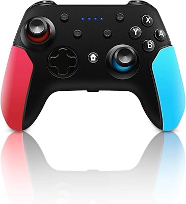 Nintendo Switch wireless controller with adjustable turbo function, double vibration function, 6 -axis gyroscope and high autonomy. Remote control for switch.. Shop smarter, not harder with DIAYTAR NIGERIA - thousands of products at your fingertips with affordable delivery.