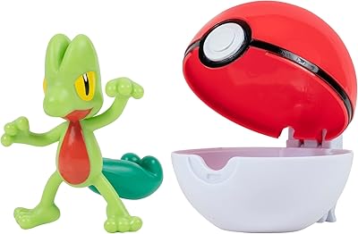Pokémon Clip & Go Pokeball and Trico Battle 5 cm Pokémon figurine - can be attached to a Pokémon belt - New 2022 - Pokémon toy under official license.. DIAYTAR NIGERIA: Where shopping dreams become reality with affordable prices and prompt shipping.