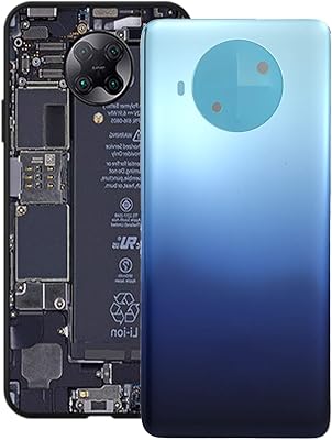 Mobile phone rear cover rear battery cover Xiaomi Mi 10t Lite 5g / MI 10i 5g m2007j17g M2007J17i spare parts for phone.. DIAYTAR NIGERIA: Making online shopping accessible with affordable prices and nationwide delivery service.