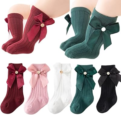 High socks for baby girls dancing princess dress for newborn knit tube socks.. Great products, lower prices, fast delivery — DIAYTAR Nigeria has it all.