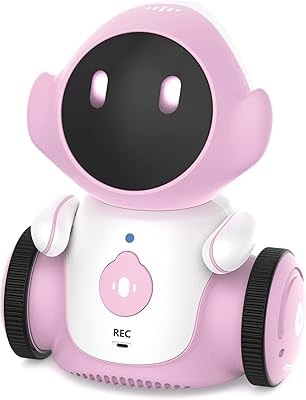 Jellobaby Robot Toys, rechargeable robot speaking intelligent for children, intelligent robot with tactile sensor controlled by voice, song, dance, recording and rehearsal, birthday gifts for girls of 6 and over (pink).. DIAYTAR Nigeria: Where affordability meets fast and reliable e-commerce service.
