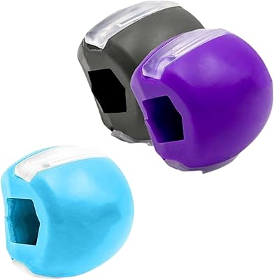 Jaw exercise, pack of 3 jaw exercise balls for men and women, device for shaping the jaw to crunch flexible silicone.. DIAYTAR NIGERIA makes quality accessible with low prices and reliable 5-8 day nationwide delivery.